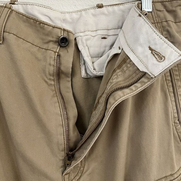 Levis Cargo Loose Fit Pants Mens 34x32 Actual 36x30 Khakis Utility Y2K White Tab - Picture 9 of 16